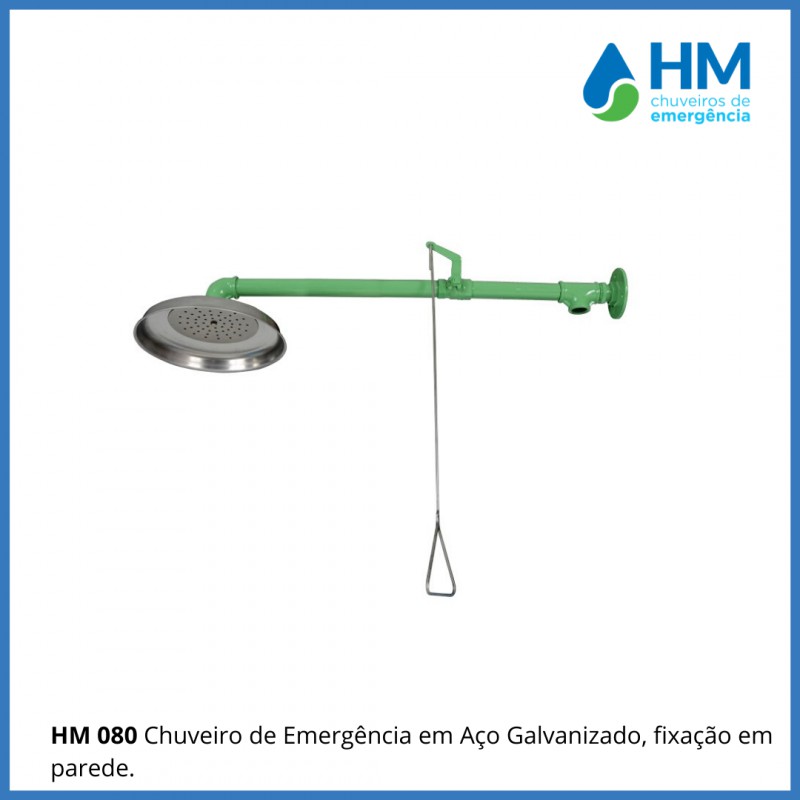 Chuveiro de emergencia