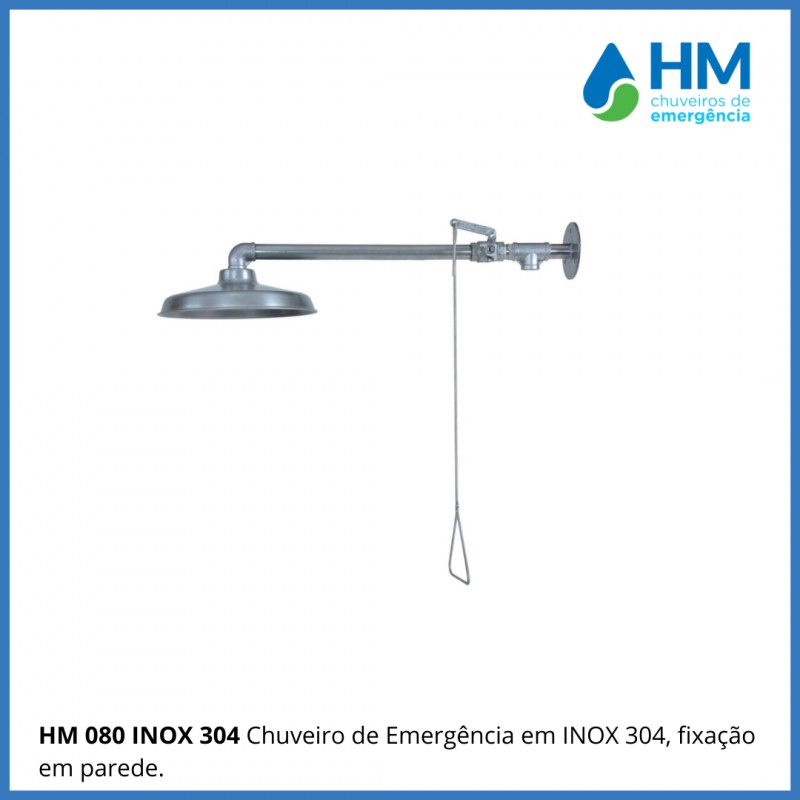 Chuveiro de emergencia