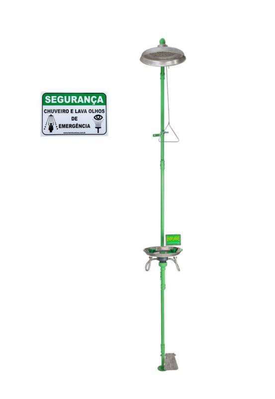 Chuveiro lava olhos epi