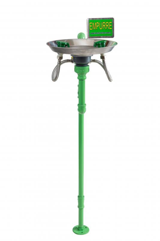 Equipamento lava olhos