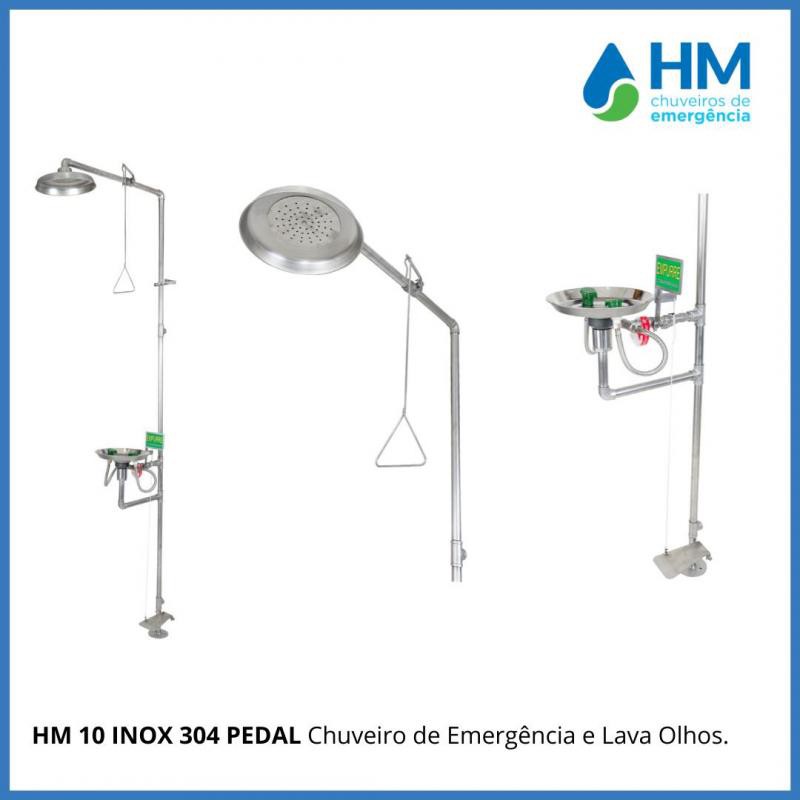 Valor chuveiro lava olhos